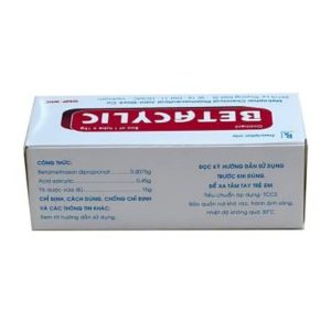 Trường Thọ - Kem bôi Betacylic Mekophar trị các bệnh da liễu (tuýp 15g) 3 Trường Thọ - kem boi betacylic 3