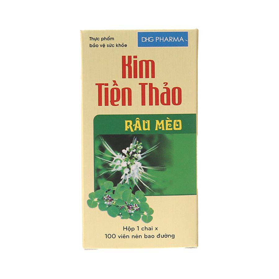kim-tien-thao-rau-meo-1 Kim Tiền Thảo Râu Mèo Dược Hậu Giang lọ 100 viên