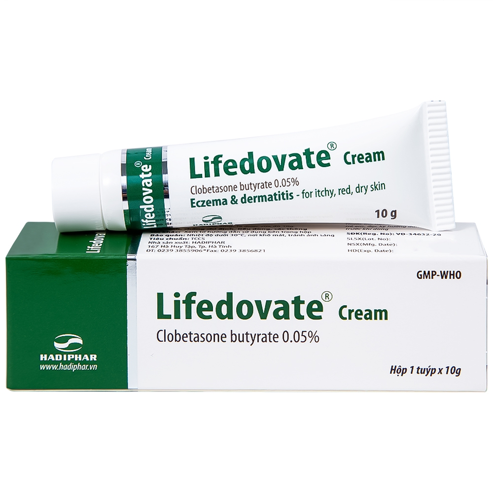 lifedovate-cream Lifedovate Cream trị vết long eczema, viêm da (10g)