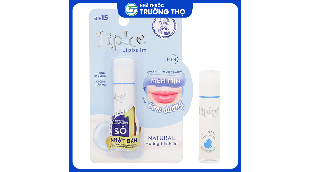 lipice-khong-mau-1 Son dưỡng LipIce không màu hương tự nhiên