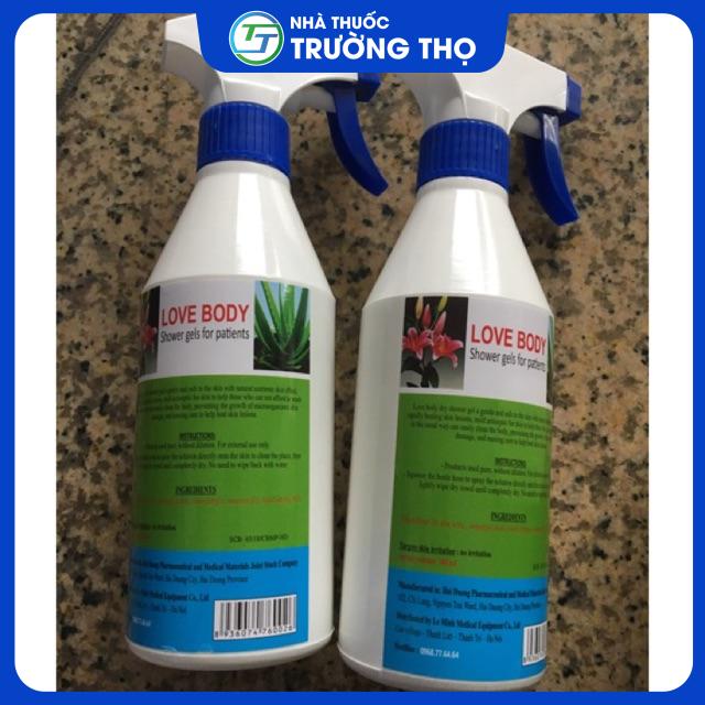 love-body Love Body - Sữa tắm khô chai 380ml