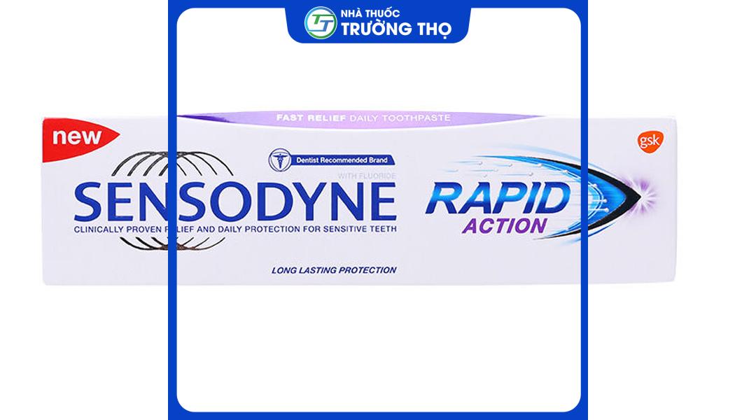 sensodyne-rapid-action-1 Sensodyne Rapid Action kem đánh răng giảm nhanh ê buốt