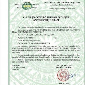 Trường Thọ - Trà giảm cân Slimutea túi lọc của Học Viện Quân Y 1 Trường Thọ - slimutea