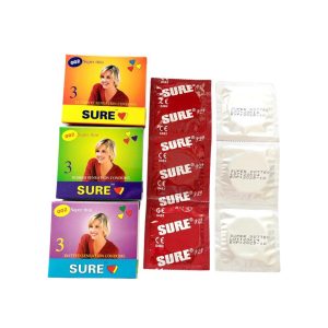 Trường Thọ - Bao cao su Sure giúp kéo dài cuộc yêu (hộp 3 cái) 1 Trường Thọ - sure ex