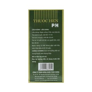 Trường Thọ - Cao lỏng thuốc hen P/H trị hen phế quản (250ml) 2 Trường Thọ - thuoc hen PH2