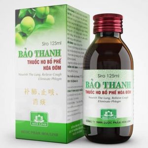 Trường Thọ - Siro Bảo Thanh 125ml điều trị các chứng ho, viêm phổi 1 Trường Thọ - thuoc ho bao thanh 125ml