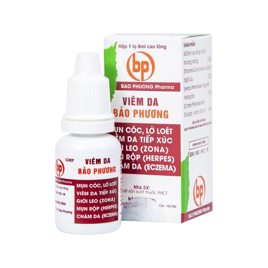 viem-da-bao-phuong-8ml Viêm da Bảo Phương 8ml trị chàm da, viêm da tiếp xúc