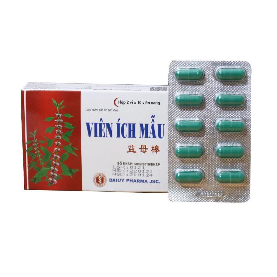 vien-ich-mau-dai-y Viên Ích Mẫu Đại Uy hộp 2 vỉ x 10 viên
