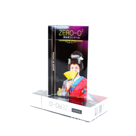 zero-o2 Bao cao su Zero O2 hộp 12 cái siêu mỏng, co giãn linh hoạt