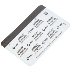 Trường Thọ - Thuốc Aerius 5mg MSD giảm viêm mũi dị ứng, mày đay (1 vỉ x 10 viên) 2 Trường Thọ - Aerius 5mg 2