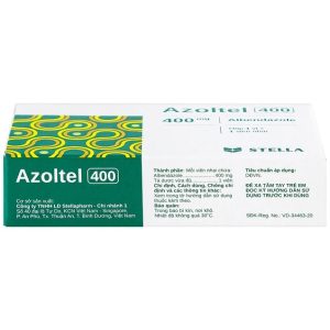 Trường Thọ - Thuốc Azoltel 400mg điều trị nhiễm ký sinh trùng đường ruột (1 viên) 4 Trường Thọ - Azoltel 1