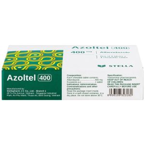 Trường Thọ - Thuốc Azoltel 400mg điều trị nhiễm ký sinh trùng đường ruột (1 viên) 3 Trường Thọ - Azoltel 2