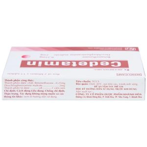 Trường Thọ - Thuốc Cedetamin trị viêm mũi dị ứng, mày đay (2 vỉ x 15 viên) 4 Trường Thọ - Cedetamin 1