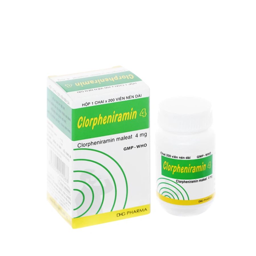 Clorpheniramin 4 Trường Thọ - Clorpheniramin 4