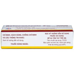 Trường Thọ - Kem bôi da Ketoconazole 2% Mekophar điều trị nấm ở da và niêm mạc ( Tuýp 5g) 2 Trường Thọ - Ketoconazole 2