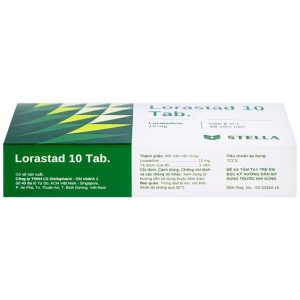 Trường Thọ - Viên nén Lorastad 10 Tab giảm viêm mũi và mày đay mạn tính (2 vỉ x 10 viên) 3 Trường Thọ - Lorastad 10 2