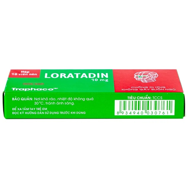 Loratadin 10mg Traphaco 1 Trường Thọ - Loratadin 10mg Traphaco 1 1