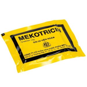 Trường Thọ - Viên ngậm Mekotricin 1mg điều trị viêm họng, amidan cấp tính ( Hộp 24 viên) 1 Trường Thọ - Mekotricin 3