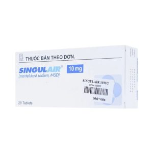 Trường Thọ - Viên nhai Singulair 10mg dự phòng và trị hen phế quản mạn tính (2 vỉ x 14 viên) 2 Trường Thọ - Singulair 10mg 3