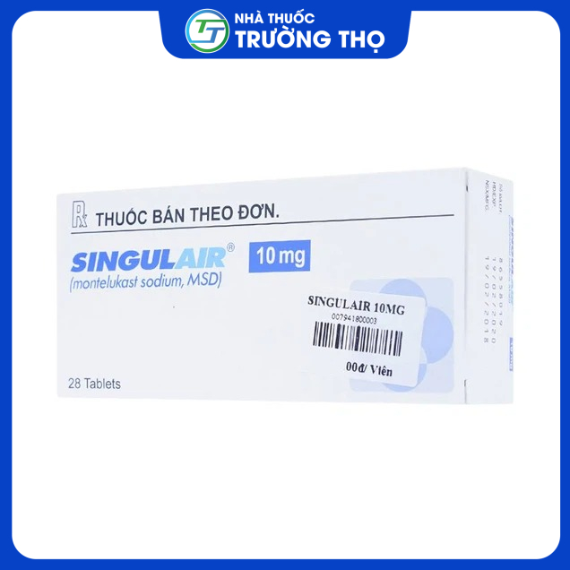 Singulair 10mg 3 Trường Thọ - Singulair 10mg 3