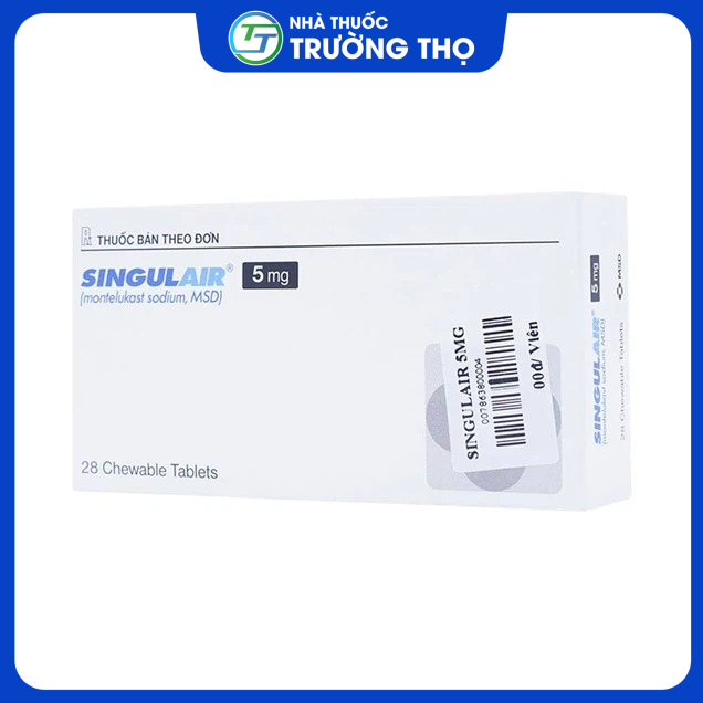 Singulair 5mg 1 Trường Thọ - Singulair 5mg 1