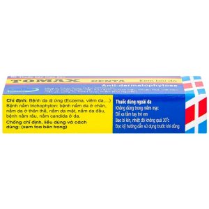 Trường Thọ - Kem bôi da Tomax Genta điều trị bệnh da dị ứng (6g) 3 Trường Thọ - Tomax Genta 3