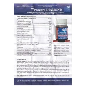Trường Thọ - Viên uống Procare Diamond Catalent bổ sung khoáng chất cho phụ nữ có thai và cho con bú (30 viên) 4 Trường Thọ - fb 2 48