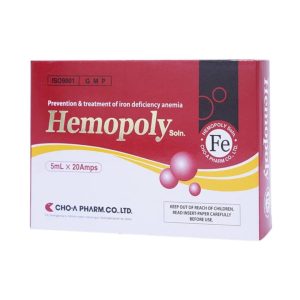 Trường Thọ - Dung dịch uống Hemopoly ngăn ngừa và điều trị thiếu máu do thiếu sắt (20 ống x 5ml) 1 Trường Thọ - fb 2 57