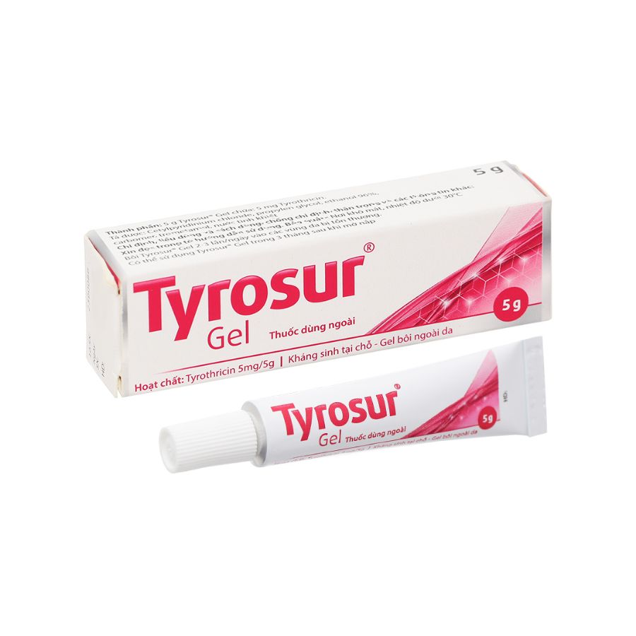 tyrosur-5g Tyrosur 5g điều trị và phòng ngừa nhiễm khuẩn
