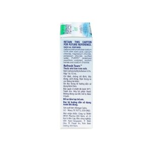 Trường Thọ - Thuốc nhỏ mắt Refresh-tears giảm khô mắt, mắt đỏ (15ml) 3 Trường Thọ - 3 4