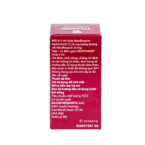 Trường Thọ - Thuốc nhỏ mắt Vigamox điều trị viêm kết mạc (5ml) 2 Trường Thọ - 3 5