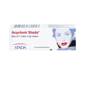 Trường Thọ - Kem bôi da Acyclovir Cream Stada điều trị nhiễm virus Herpes simplex (2g) 1 Trường Thọ - Acyclovir Stada Cream 2
