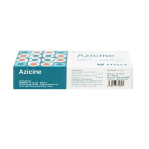 Trường Thọ - Thuốc Azicine 250mg Stella điều trị nhiễm khuẩn (1 vỉ x 6 viên) 2 Trường Thọ - Azicine 250mg 3 1