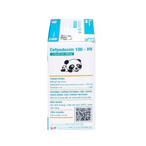 Trường Thọ - Bột pha hỗn dịch uống Cefpodoxim 100-HV điều trị nhiễm khuẩn (10 gói x 3g) 1 Trường Thọ - Cefpodoxim 2