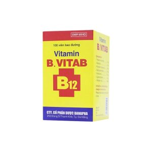 Trường Thọ - Thuốc Vitamin B.Vitab B12 Danapha phòng và điều trị tình trạng thiếu Calci và Vitamin B (100 viên) 3 Trường Thọ - Thiet ke chua co ten 14