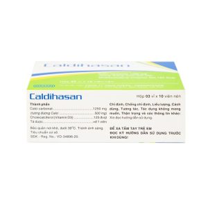 Trường Thọ - Thuốc Caldihasan Hasan phòng và điều trị thiếu hụt vitamin D, canxi (3 vỉ x 10 viên) 6 Trường Thọ - Thiet ke chua co ten 19