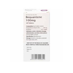 Trường Thọ - Thuốc Bequantene 100mg Mediplantex điều trị chứng rụng tóc lan tỏa (2 vỉ x 10 viên) 5 Trường Thọ - Thiet ke chua co ten 7