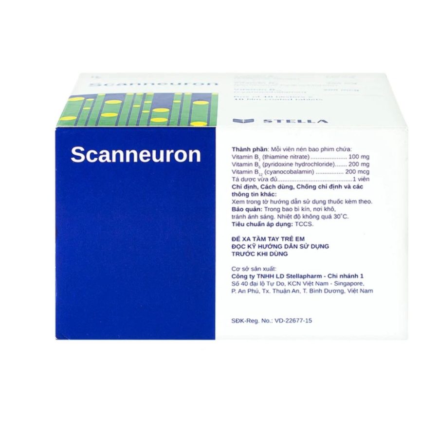 Scanneuron Thuốc Scanneuron Stella điều Trị Các Rối Loạn Về Hệ Thần Kinh (10 Vỉ X ...