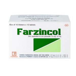 Trường Thọ - Farzincol 10mg bổ sung kẽm, trị thiếu kẽm (10 vỉ x 10 viên) 1 Trường Thọ - fb 2 2024 07 04T133644.021