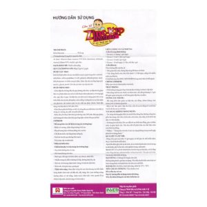 Trường Thọ - Cốm bổ Zinc-Kid Inmed Nam Hà hương dâu, bổ sung kẽm cho trẻ em (25 gói x 3g) 6 Trường Thọ - fb 2 2024 07 04T164658.850