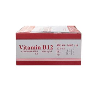 Trường Thọ - Thuốc tiêm Vitamin B12 Vinphaco điều trị thiếu máu ác tính (100 ống x 1ml) 1 Trường Thọ - fb 2 2024 07 08T162216.948