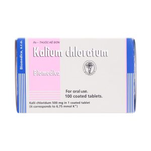 Trường Thọ - Kalium Chloratum Biomedica 500mg phòng và trị thiếu kali (10 vỉ x 10 viên) 3 Trường Thọ - fb 2 84