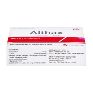 Trường Thọ - Thuốc Althax 120mg Mediplantex hỗ trợ điều trị viêm mũi dị ứng, nhiễm khuẩn hô hấp (3 vỉ x 10 viên) 4 Trường Thọ - fb 2 91