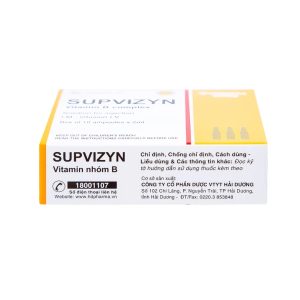Trường Thọ - Dung dịch tiêm Supvizyn HDpharma dự phòng và điều trị thiếu các Vitamin nhóm B (10 ống) 3 Trường Thọ - fb 3 13