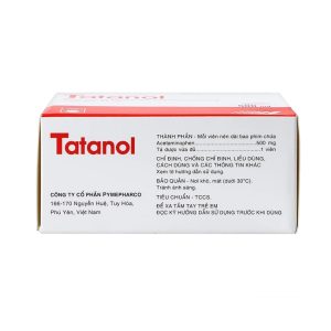 Trường Thọ - Thuốc Tatanol giảm đau, hạ sốt (10 vỉ x 10 viên) 1 Trường Thọ - fb 3 2024 07 19T145705.563