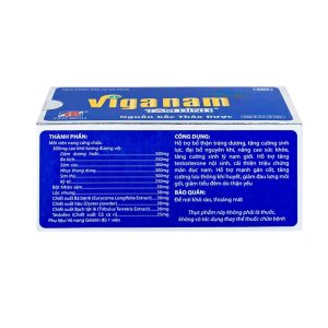 Trường Thọ - Viên uống Viganam Tâm Bình hỗ trợ bổ thận tráng dương (5 vỉ x 12 viên) 3 Trường Thọ - fb 3 28