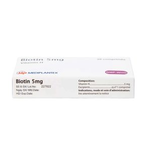 Trường Thọ - Thuốc Biotin 5mg Mediplantex điều trị thiếu hụt biotin (2 vỉ x 10 viên) 3 Trường Thọ - fb 3 7