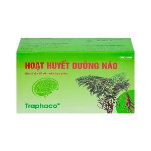 Trường Thọ - Thuốc Hoạt Huyết Dưỡng Não bao phim Traphaco điều trị suy giảm trí nhớ, căng thẳng thần kinh (5 vỉ x 20 viên) 5 Trường Thọ - fb 3 89