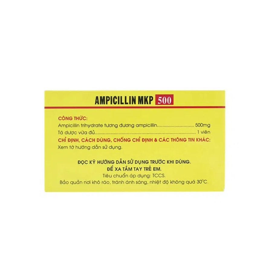 Ampicillin 500mg (2) Trường Thọ - Ampicillin 500mg 2