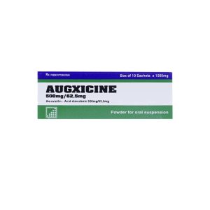 Trường Thọ - Thuốc Augxicine 500mg/62.5mg Jersey điều trị viêm amidan, viêm xoang (10 gói x 1000mg) 1 Trường Thọ - Augxicine 500mg 62.5mg 2